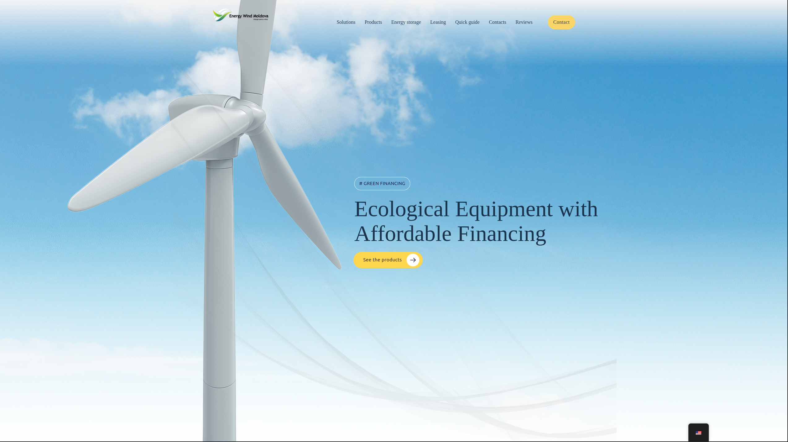 Energy Wind homepage