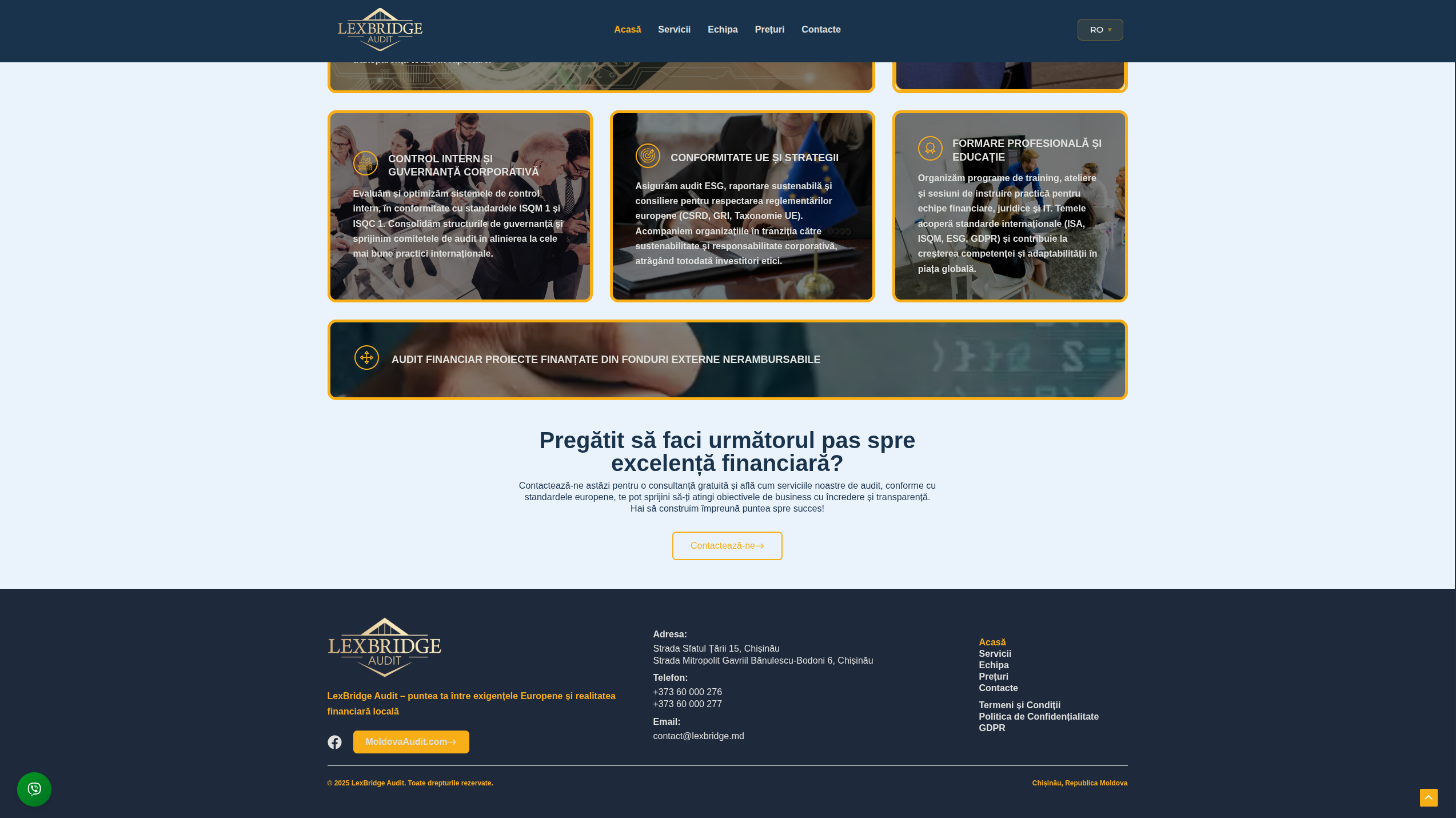Lexbridge content section