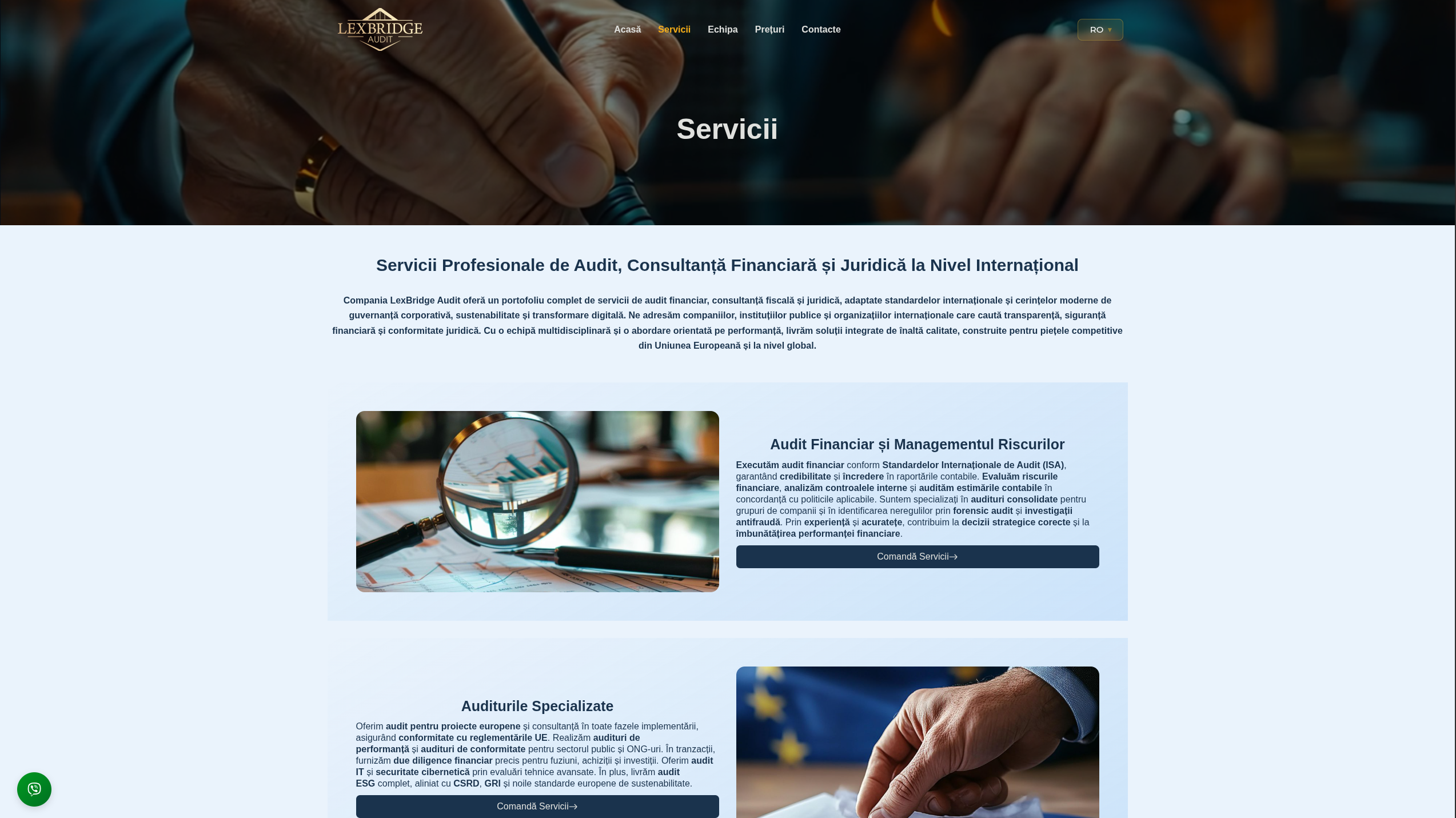 Lexbridge expertise section