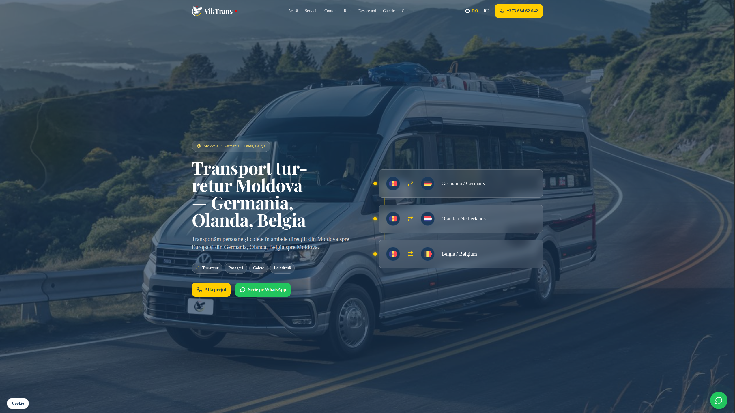 Viktrans homepage