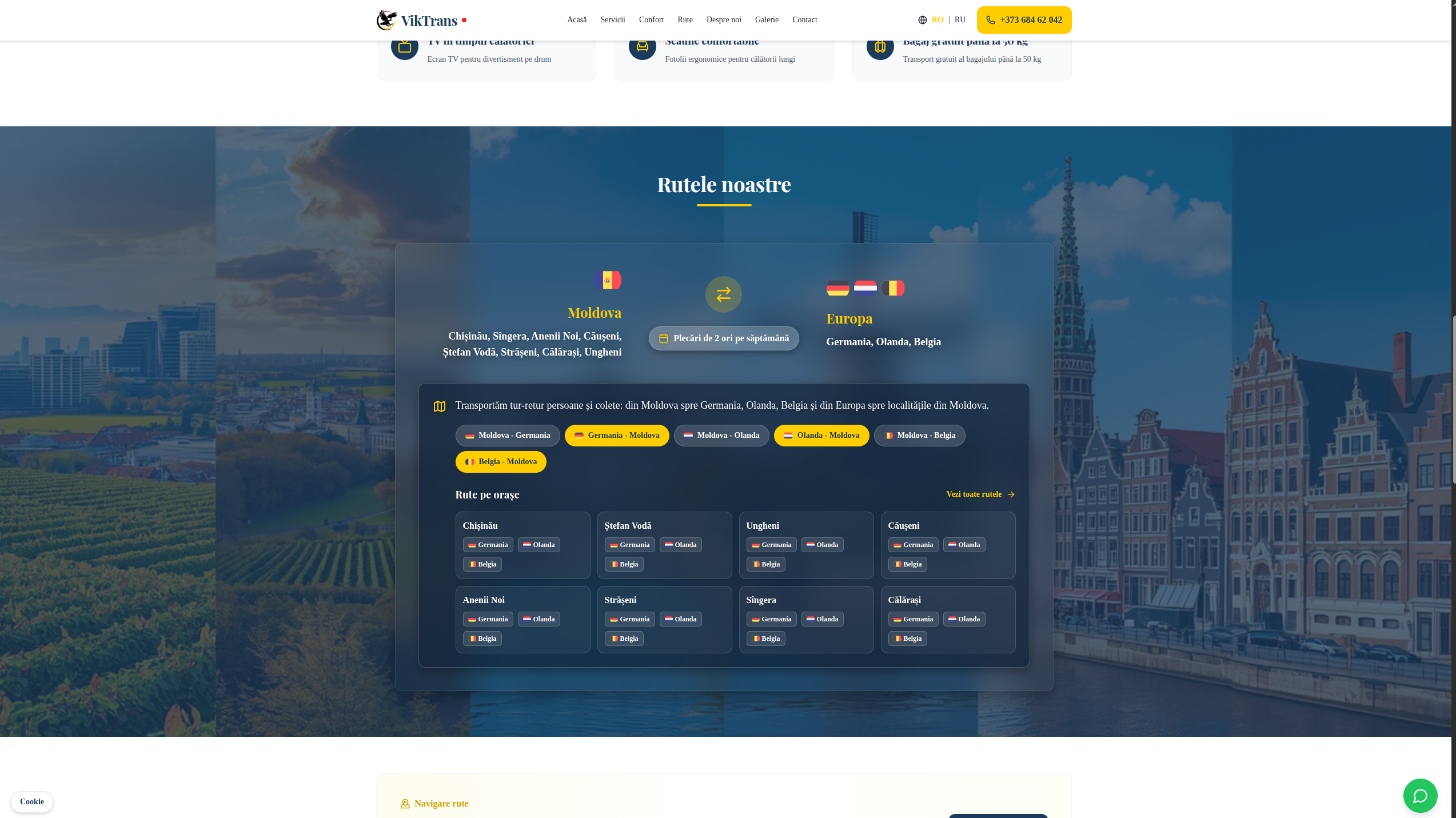 Viktrans services section