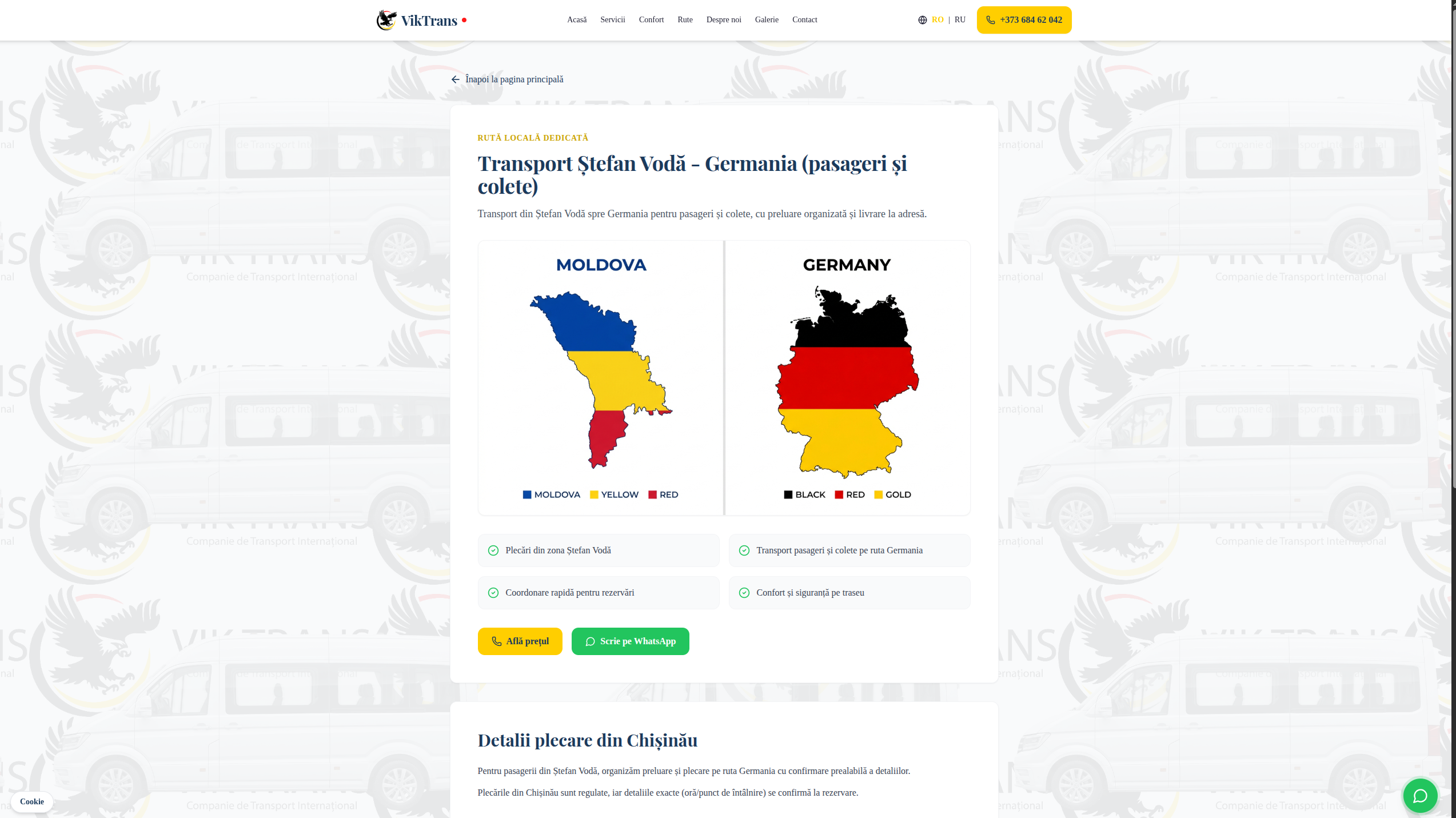 Viktrans information section