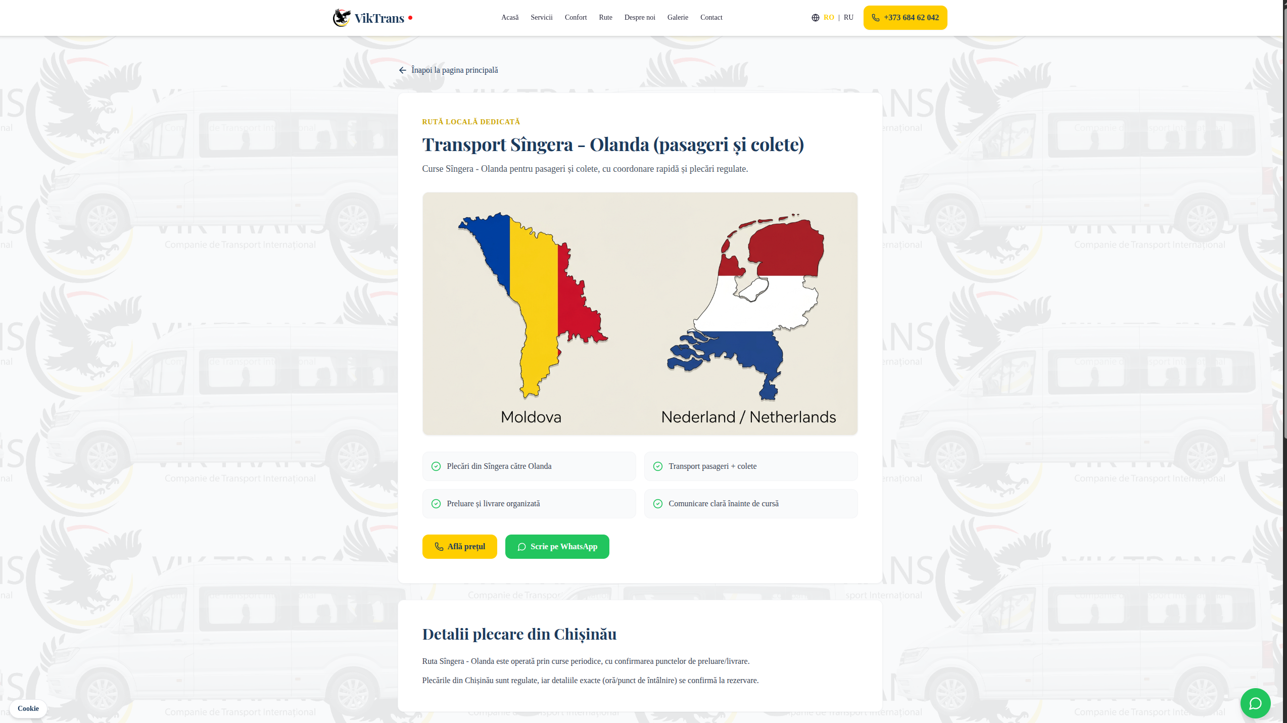 Viktrans contact section